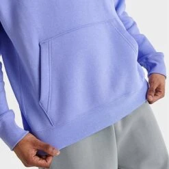 Nike Sportswear Club Fleece Embroidered Hoodie Light Thistle/Light Thistle/White - BV2654 569 13 Nike Sportswear Club Fleece Embroidered Hoodie Light Thistle/Light Thistle/White - BV2654 569 -Fashion General Store BV2654 569 M6