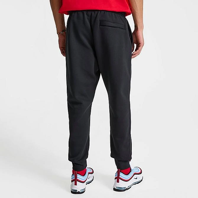 Nike Sportswear Club Fleece Cuffed Jogger Pants Black/Black/White - BV2671 010 6 Nike Sportswear Club Fleece Cuffed Jogger Pants Black/Black/White - BV2671 010 - Image 4