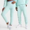 Nike Sportswear Club Fleece Cuffed Jogger Pants Jade Ice/Jade Ice/White - BV2671 346 -Fashion General Store BV2671 346 M1
