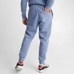 Nike Sportswear Club Fleece Cuffed Jogger Pants Ashen Slate/Ashen Slate/White - BV2671 493 -Fashion General Store BV2671 493 M4