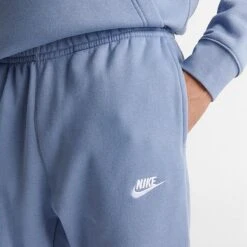 Nike Sportswear Club Fleece Cuffed Jogger Pants Ashen Slate/Ashen Slate/White - BV2671 493 -Fashion General Store BV2671 493 M5