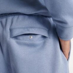 Nike Sportswear Club Fleece Cuffed Jogger Pants Ashen Slate/Ashen Slate/White - BV2671 493 -Fashion General Store BV2671 493 M6