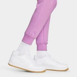Nike Sportswear Club Fleece Cuffed Jogger Pants Violet Shock/Violet Shock/White - BV2671 591 13 Nike Sportswear Club Fleece Cuffed Jogger Pants Violet Shock/Violet Shock/White - BV2671 591 -Fashion General Store BV2671 591 M6