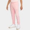 Nike Sportswear Club Fleece Cuffed Jogger Pants Pink Bloom/Pink Bloom/White - BV2671 686 1 Nike Sportswear Club Fleece Cuffed Jogger Pants Pink Bloom/Pink Bloom/White - BV2671 686 -Fashion General Store BV2671 686 M1