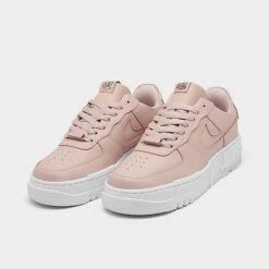 Women's Nike Air Force 1 Pixel Casual Shoes Particle Beige/Particle Beige/Black - CK6649 200 -Fashion General Store CK6649 200 P2