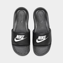 Women's Nike Victori One Slide Sandals Black/White - CN9677 005 -Fashion General Store CN9677 005 P5