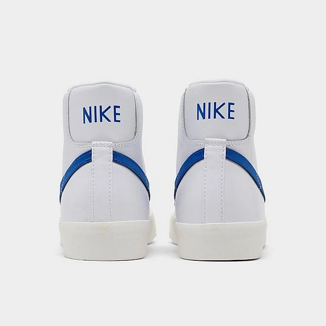 Women's Nike Blazer Mid '77 Casual Shoes White/Game Royal/Sail/Black/Team Orange - CZ1055 124 6 Women's Nike Blazer Mid '77 Casual Shoes White/Game Royal/Sail/Black/Team Orange - CZ1055 124 - Image 4