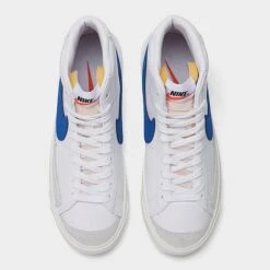 Women's Nike Blazer Mid '77 Casual Shoes White/Game Royal/Sail/Black/Team Orange - CZ1055 124 12 Women's Nike Blazer Mid '77 Casual Shoes White/Game Royal/Sail/Black/Team Orange - CZ1055 124 -Fashion General Store CZ1055 124 P5