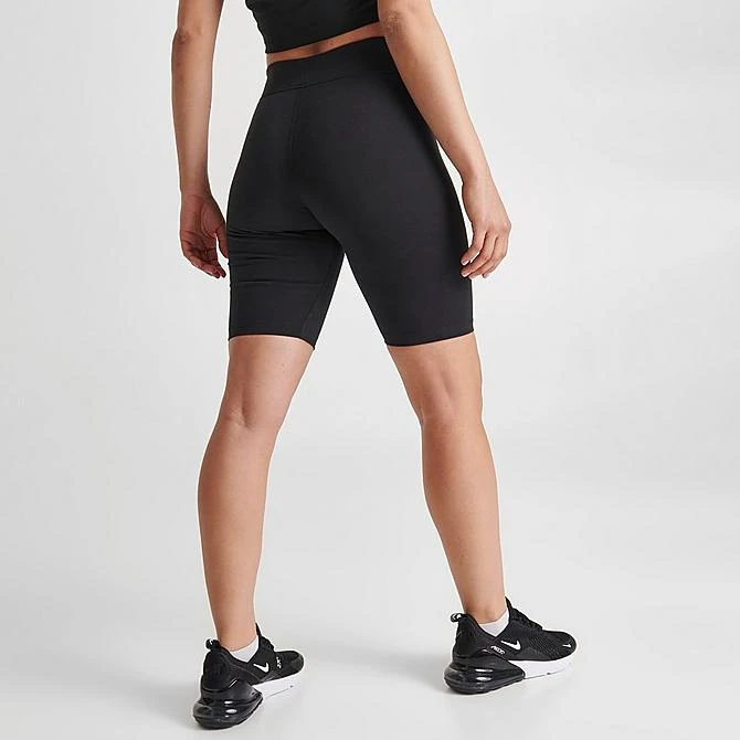 Women's Nike Sportswear Essential Mid-Rise 10 Inch Bike Shorts Black - CZ8526 010 6 Women's Nike Sportswear Essential Mid-Rise 10 Inch Bike Shorts Black - CZ8526 010 - Image 4