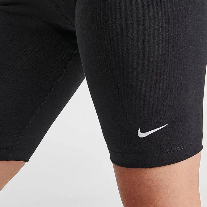 Women's Nike Sportswear Essential Mid-Rise 10 Inch Bike Shorts Black - CZ8526 010 7 Women's Nike Sportswear Essential Mid-Rise 10 Inch Bike Shorts Black - CZ8526 010 - Image 5
