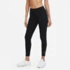 Women's Nike Sportswear Essential Mid-Rise Cropped Leggings Black/White - CZ8532 010 2 Women's Nike Sportswear Essential Mid-Rise Cropped Leggings Black/White - CZ8532 010 -Fashion General Store CZ8532 010 M1
