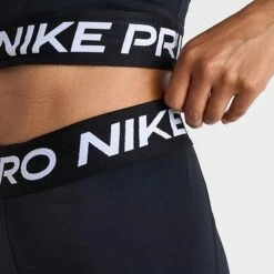 Women's Nike Pro 365 Leggings Black/White - CZ9779 010 12 Women's Nike Pro 365 Leggings Black/White - CZ9779 010 -Fashion General Store CZ9779 010 M5