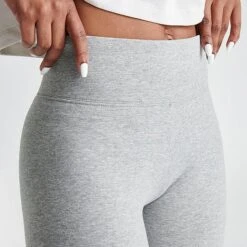 Women's Nike Sportswear Essential Mid-Rise 10 Inch Bike Shorts Dark Grey Heather - DB3905 063 -Fashion General Store DB3905 063 M6