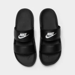 Women's Nike Offcourt Duo Slide Sandals Black/Black/White - DC0496 001 -Fashion General Store DC0496 001 P5