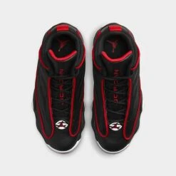 Nike Big Kids' Jordan Pro Strong Basketball Shoes Black/University Red/White - DC7911 061 -Fashion General Store DC7911 061 P5