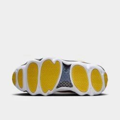 Nike Big Kids' Jordan Pro Strong Basketball Shoes White/Black/Tour Yellow - DC7911 107 -Fashion General Store DC7911 107 P6