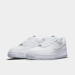 Women's Nike Air Force 1 '07 Next Nature Casual Shoes White/Black/Metallic Silver/White - DC9486 101 -Fashion General Store DC9486 101 P2