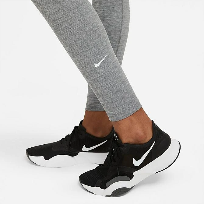 Women's Nike Dri-FIT One Training Tights Iron Grey/Heather/White - DD0252 068 7 Women's Nike Dri-FIT One Training Tights Iron Grey/Heather/White - DD0252 068 - Image 5