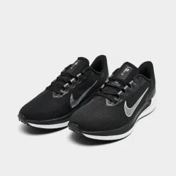 Women's Nike Winflo 9 Running Shoes Black/White/Dark Smoke Grey/Pure Platinum - DD8686 001 -Fashion General Store DD8686 001 P2