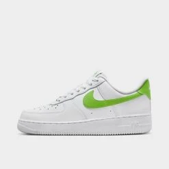 Women's Nike Air Force 1 Low Casual Shoes White/Action Green - DD8959 112