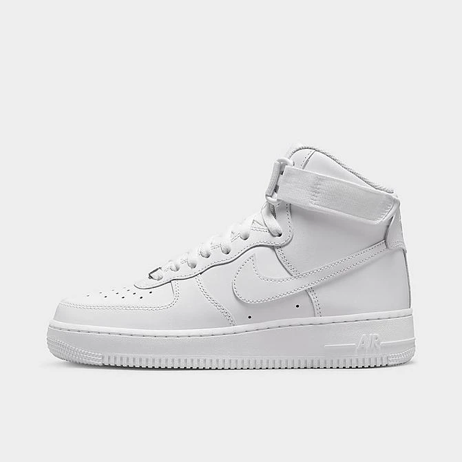 Women's Nike Air Force 1 High Casual Shoes White/White/White/White - DD9624 100 3 Women's Nike Air Force 1 High Casual Shoes White/White/White/White - DD9624 100
