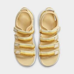 Women's Nike Icon Classic Sandals Classic Sesame/Chutney/Topaz Gold/White - DH0224 200 -Fashion General Store DH0224 200 P5