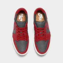 Nike Women's Air Jordan Retro 1 Elevate Low Casual Shoes Dark Grey/Sail/Varsity Red - DH7004 006 12 Nike Women's Air Jordan Retro 1 Elevate Low Casual Shoes Dark Grey/Sail/Varsity Red - DH7004 006 -Fashion General Store DH7004 006 P5