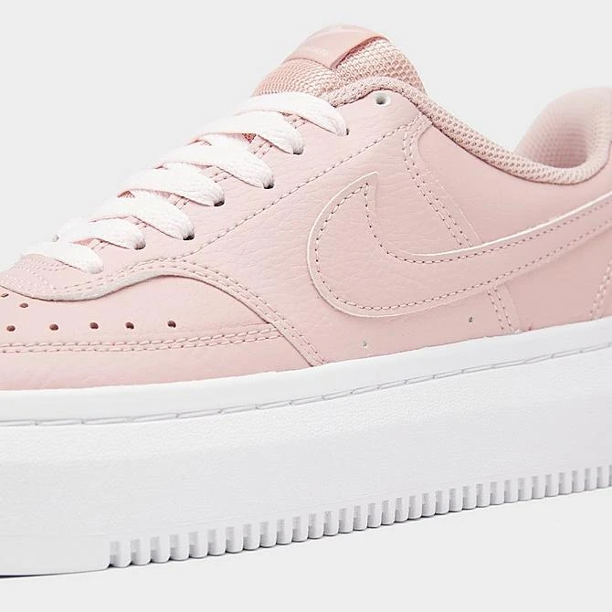 Women's Nike Court Vision Alta Casual Shoes Pink Oxford/White/Light Soft Pink/Pink Oxford - DM0113 600 5 Women's Nike Court Vision Alta Casual Shoes Pink Oxford/White/Light Soft Pink/Pink Oxford - DM0113 600 - Image 3