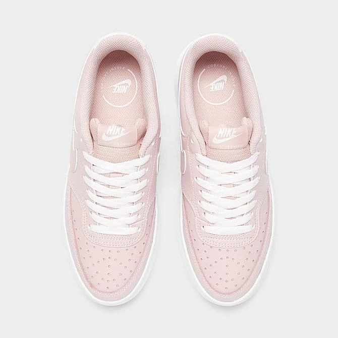 Women's Nike Court Vision Alta Casual Shoes Pink Oxford/White/Light Soft Pink/Pink Oxford - DM0113 600 7 Women's Nike Court Vision Alta Casual Shoes Pink Oxford/White/Light Soft Pink/Pink Oxford - DM0113 600 - Image 5