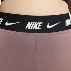 Women's Nike Sportswear Club High-Waisted Leggings Plum Eclipse/Black - DM4651 291 -Fashion General Store DM4651 291 M4