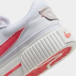 Women's Nike Court Legacy Lift Casual Shoes White/Summit White/Coral Chalk/Sea Coral - DM7590 102 -Fashion General Store DM7590 102 P3