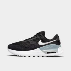 Women's Nike Air Max SYSTM Casual Shoes Black/Wolf Grey/White - DM9538 001
