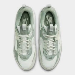 Women's Nike Air Max 90 Futura Casual Shoes Summit White/Summit White/Mica Green/Light Silver/Photon Dust - DM9922 105 -Fashion General Store DM9922 105 P5