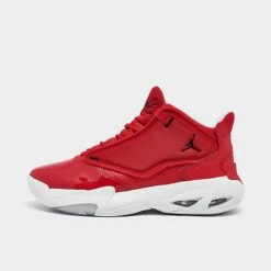 Nike Jordan Max Aura 4 Basketball Shoes University Red/Black/White - DN3687 601