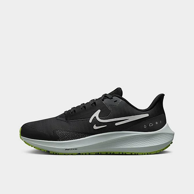 Women's Nike Pegasus 39 Shield Running Shoes Black/Dark Smoke Grey/Volt/White - DO7626 002 3 Women's Nike Pegasus 39 Shield Running Shoes Black/Dark Smoke Grey/Volt/White - DO7626 002