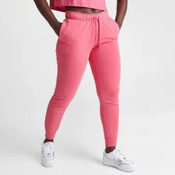 Women's Nike Sportswear Club Fleece Mid-Rise Jogger Pants Sea Coral - DQ5191 894 10 Women's Nike Sportswear Club Fleece Mid-Rise Jogger Pants Sea Coral - DQ5191 894 -Fashion General Store DQ5191 894 M3