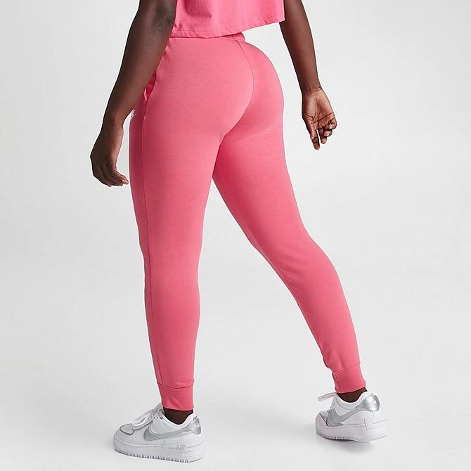Women's Nike Sportswear Club Fleece Mid-Rise Jogger Pants Sea Coral - DQ5191 894 6 Women's Nike Sportswear Club Fleece Mid-Rise Jogger Pants Sea Coral - DQ5191 894 - Image 4