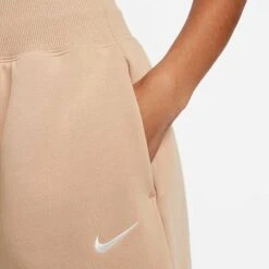 Women's Nike Sportswear Phoenix Fleece High-Waisted Loose-Fit Shorts Hemp/Sail - DQ5717 200 -Fashion General Store DQ5717 200 M5