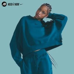 Women's Nike Sportswear Phoenix Fleece Oversized Crewneck Sweatshirt - DQ5761 381