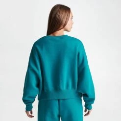 Women's Nike Sportswear Phoenix Fleece Oversized Crewneck Sweatshirt - DQ5761 381 -Fashion General Store DQ5761 381 M4