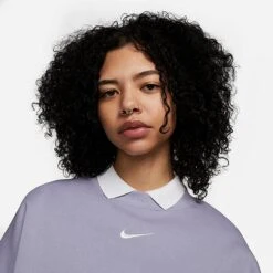 Women's Nike Sportswear Phoenix Fleece Oversized Crewneck Sweatshirt Indigo Haze/Sail - DQ5761 519 -Fashion General Store DQ5761 519 M4