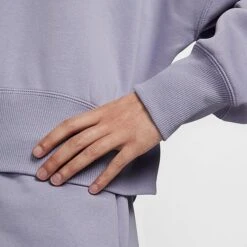 Women's Nike Sportswear Phoenix Fleece Oversized Crewneck Sweatshirt Indigo Haze/Sail - DQ5761 519 -Fashion General Store DQ5761 519 M5