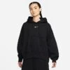 Women's Nike Sportswear Phoenix Fleece Oversized Pullover Hoodie Black/Sail - DQ5858 010 2 Women's Nike Sportswear Phoenix Fleece Oversized Pullover Hoodie Black/Sail - DQ5858 010 -Fashion General Store DQ5858 010 M1