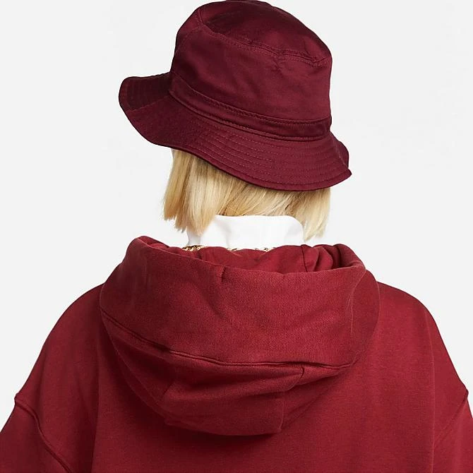 Women's Nike Sportswear Phoenix Fleece Oversized Pullover Hoodie Team Red/White - DQ5860 677 7 Women's Nike Sportswear Phoenix Fleece Oversized Pullover Hoodie Team Red/White - DQ5860 677 - Image 5