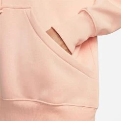 Women's Nike Sportswear Phoenix Fleece Oversized Pullover Hoodie Arctic Orange/Sail - DQ5860 800 -Fashion General Store DQ5860 800 M5