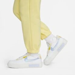 Women's Nike Sportswear Phoenix Fleece Oversized High-Waist Jogger Pants Lemon Chiffon/Sail - DQ5887 706 -Fashion General Store DQ5887 706 M5