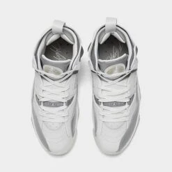 Nike Women's Jordan Jumpman Two Trey Casual Shoes Medium Grey/Summit White/White - DR9631 002 -Fashion General Store DR9631 002 P5