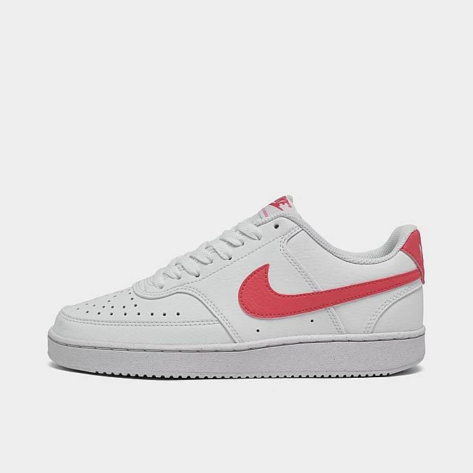 Women's Nike Court Vision Low Next Nature Casual Shoes White/Sea Coral/Volt/Black - DR9885 101 3 Women's Nike Court Vision Low Next Nature Casual Shoes White/Sea Coral/Volt/Black - DR9885 101