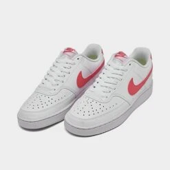 Women's Nike Court Vision Low Next Nature Casual Shoes White/Sea Coral/Volt/Black - DR9885 101 9 Women's Nike Court Vision Low Next Nature Casual Shoes White/Sea Coral/Volt/Black - DR9885 101 -Fashion General Store DR9885 101 P2