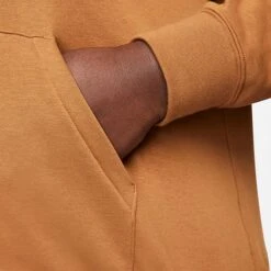 Women's Nike Sportswear Club Fleece Pullover Hoodie (Plus Size) Ale Brown/White - DV5092 271 -Fashion General Store DV5092 271 M5